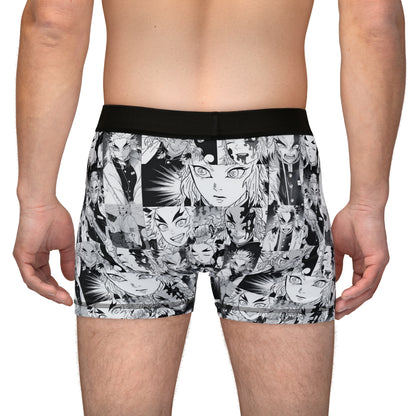 Demon Slayer Kyojuro Rengoku Collage Men's Boxers