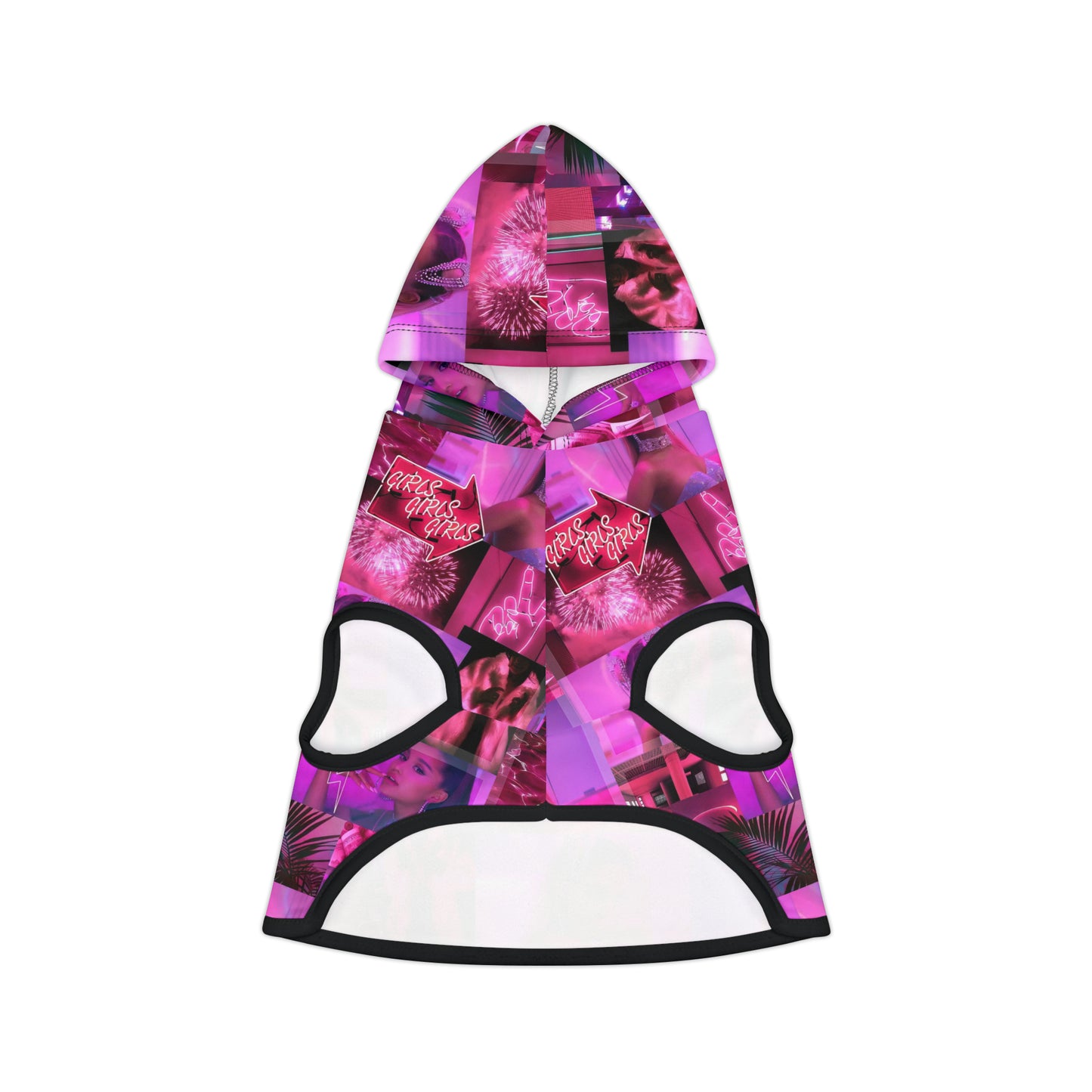 Ariana Grande 7 Rings Collage Pet Hoodie