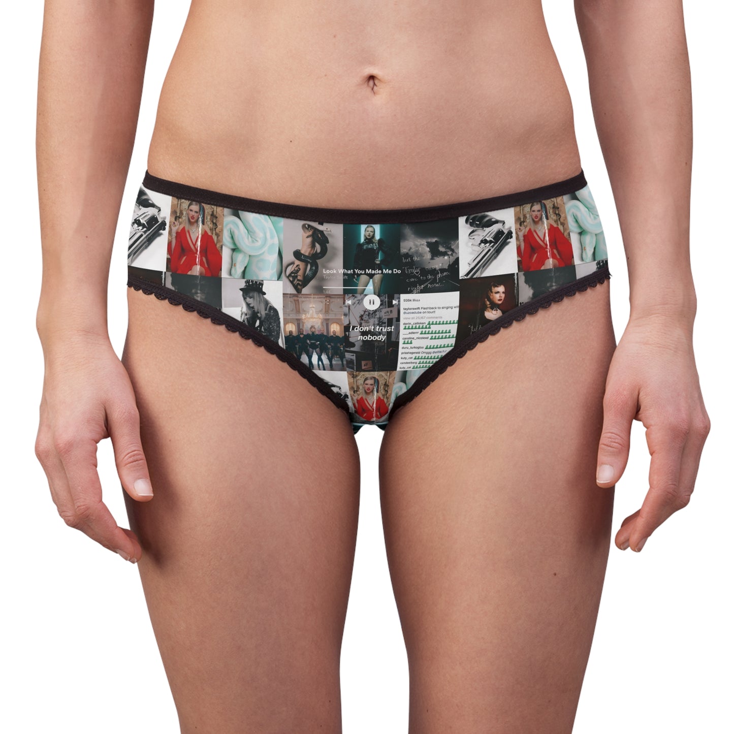 Taylor Swift Reputation Look What You Made Me Do Mosaic Women's Briefs