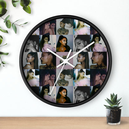 Ariana Grande Thank U Next Mosaic Wall Clock