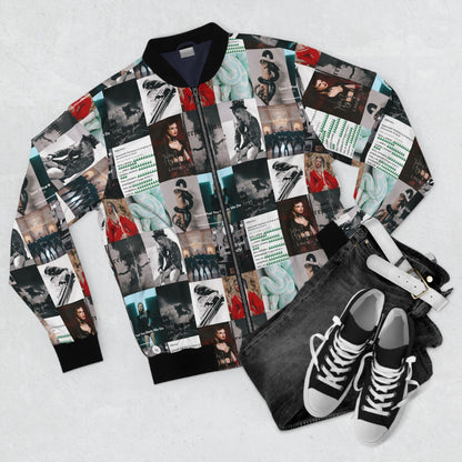 Taylor Swift Reputation Look What You Made Me Do Mosaic Men's Bomber Jacket