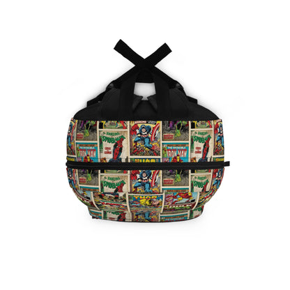 Marvel Comic Book Cover Collage Backpack