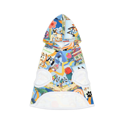 Bluey Playtime Collage Pet Hoodie