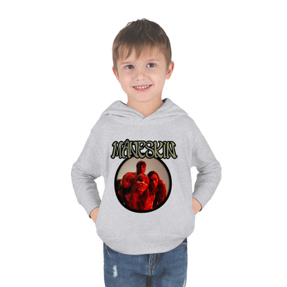 Måneskin Circular Group Photo Toddler Pullover Fleece Hoodie