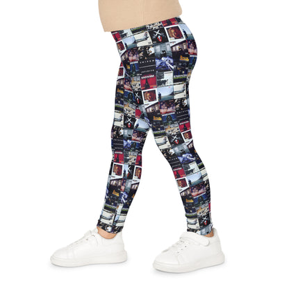 Eminem Album Art Cover Collage Kids Leggings