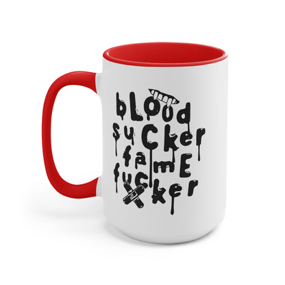 Olivia Rodrigo Blood Sucker Fame Fucker Accent Mugs