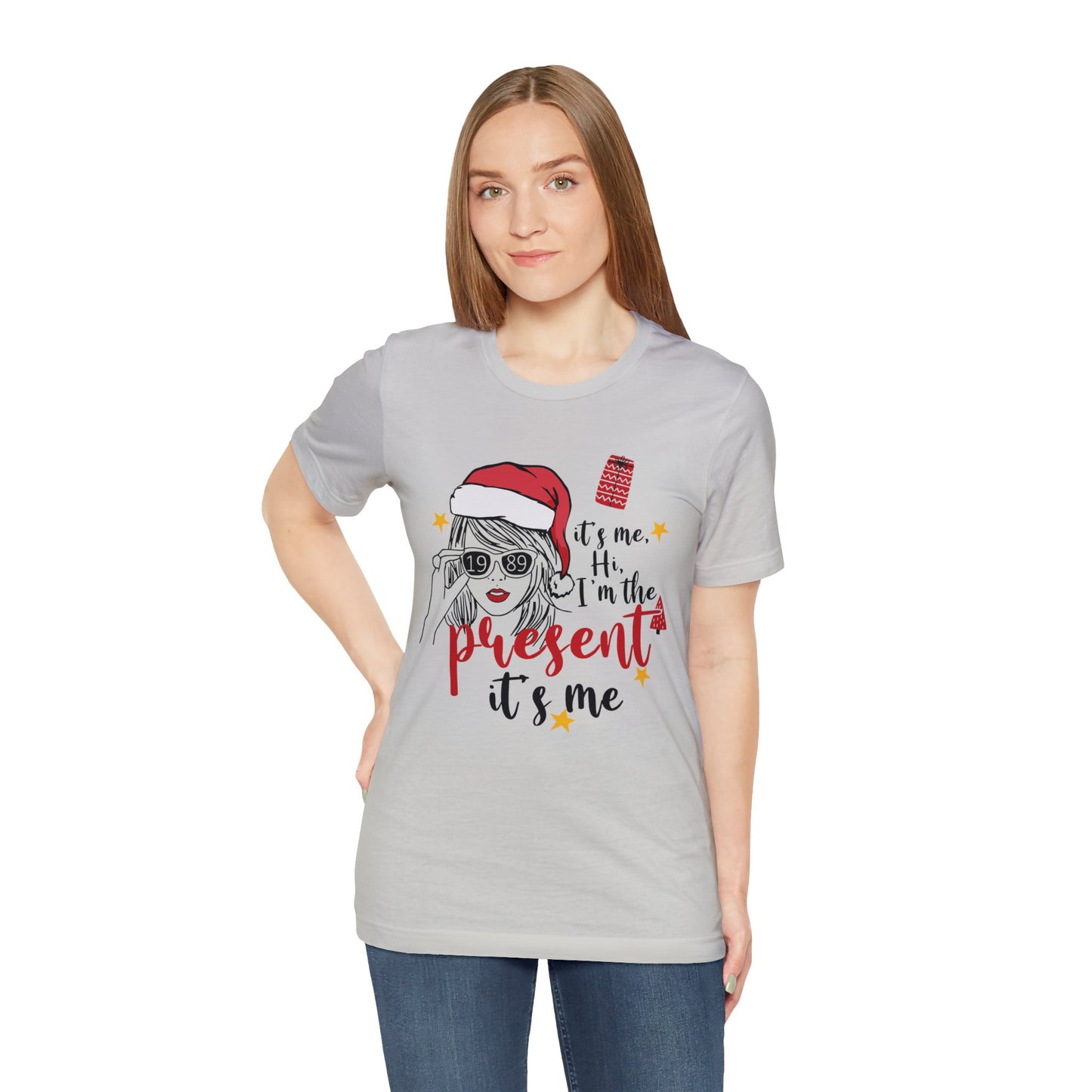 Taylor Swift I'm The Present Unisex Jersey Short Sleeve Tee Shirt