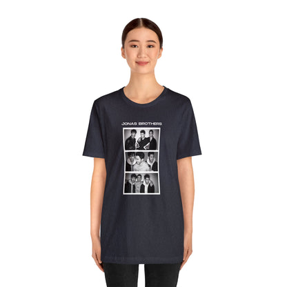 Jonas Brothers Photo Booth Unisex Jersey Short Sleeve Tee Shirt