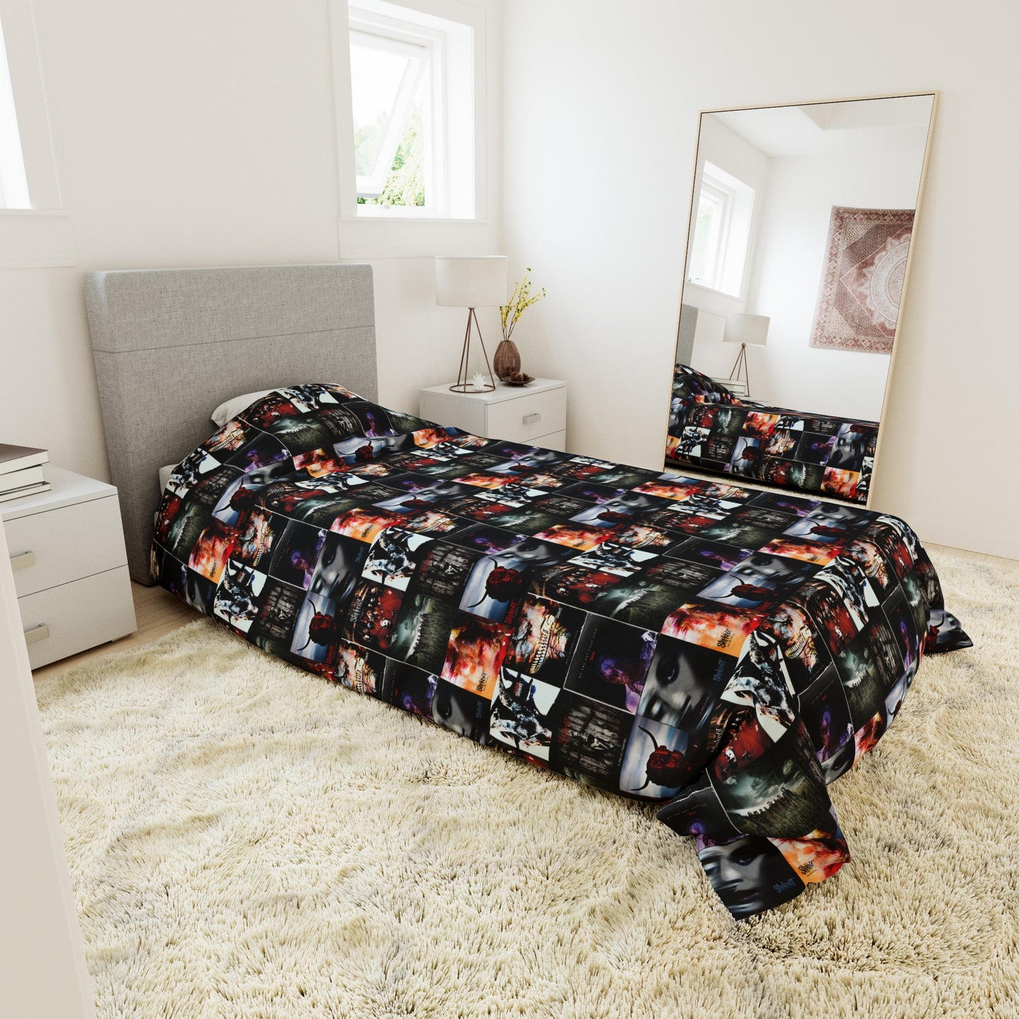 Slipknot Album Art Collage Duvet Cover