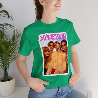 Måneskin Group Photo Unisex Jersey Short Sleeve Tee Shirt