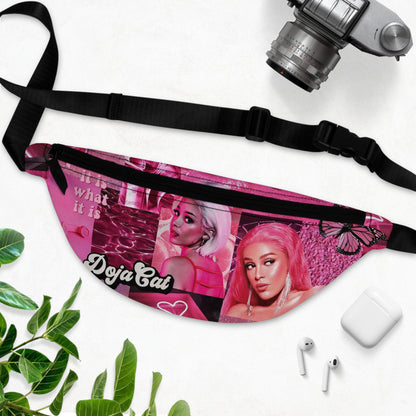 Doja Cat Pink Vibes Collage Fanny Pack