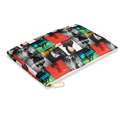 Justin Bieber Album Cover Collage Accesory Pouch