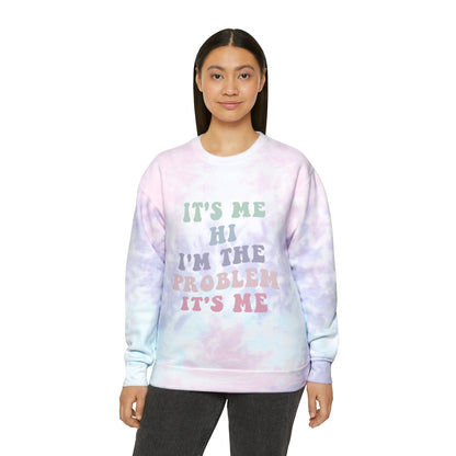 Taylor Swift It's Me Hi Unisex Tie-Dye Sweatshirt