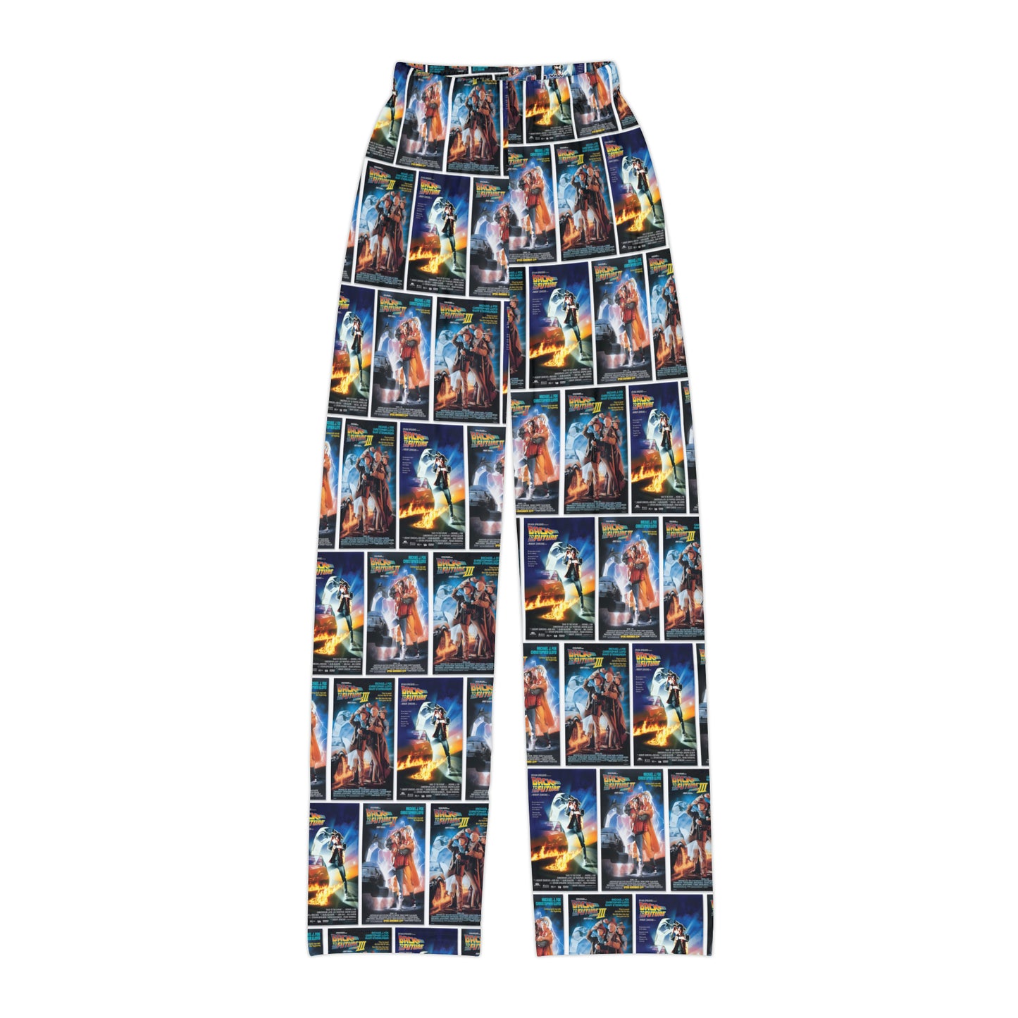 Back To The Future Movie Posters Collage Kids Pajama Pants