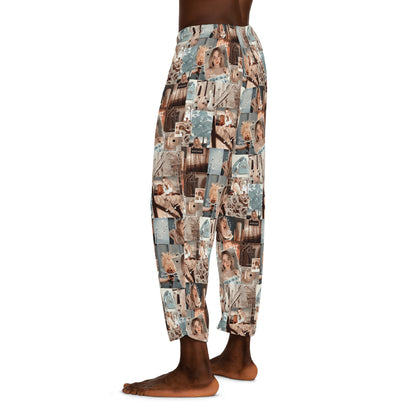 Sabrina Carpenter Peachy Princess Collage Men's Pajama Pants