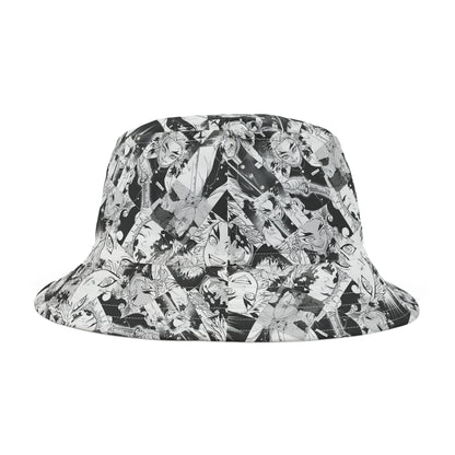 Demon Slayer Kyojuro Rengoku Collage Bucket Hat