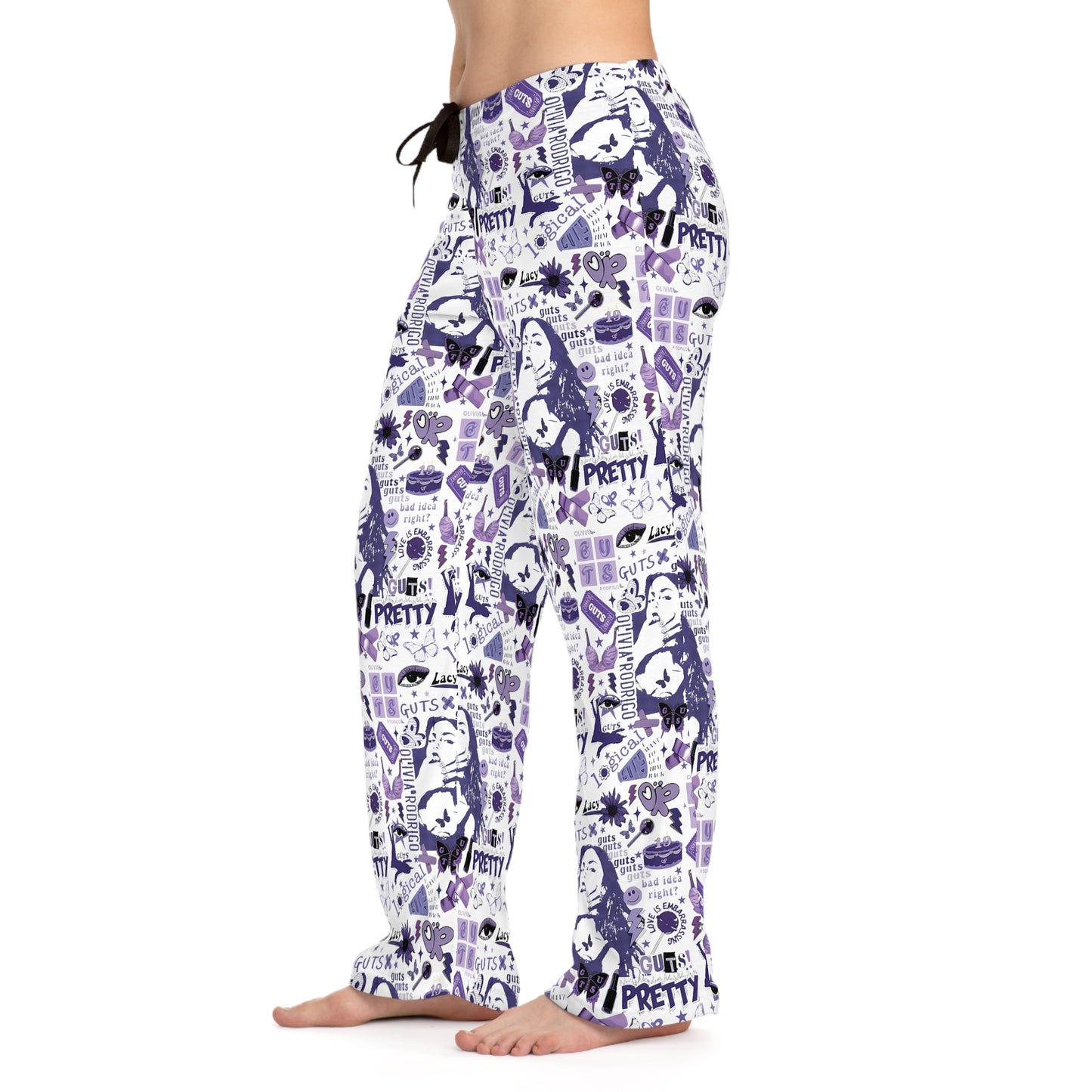 Olivia Rodrigo Guts Tour Collage Women's Pajama Pants