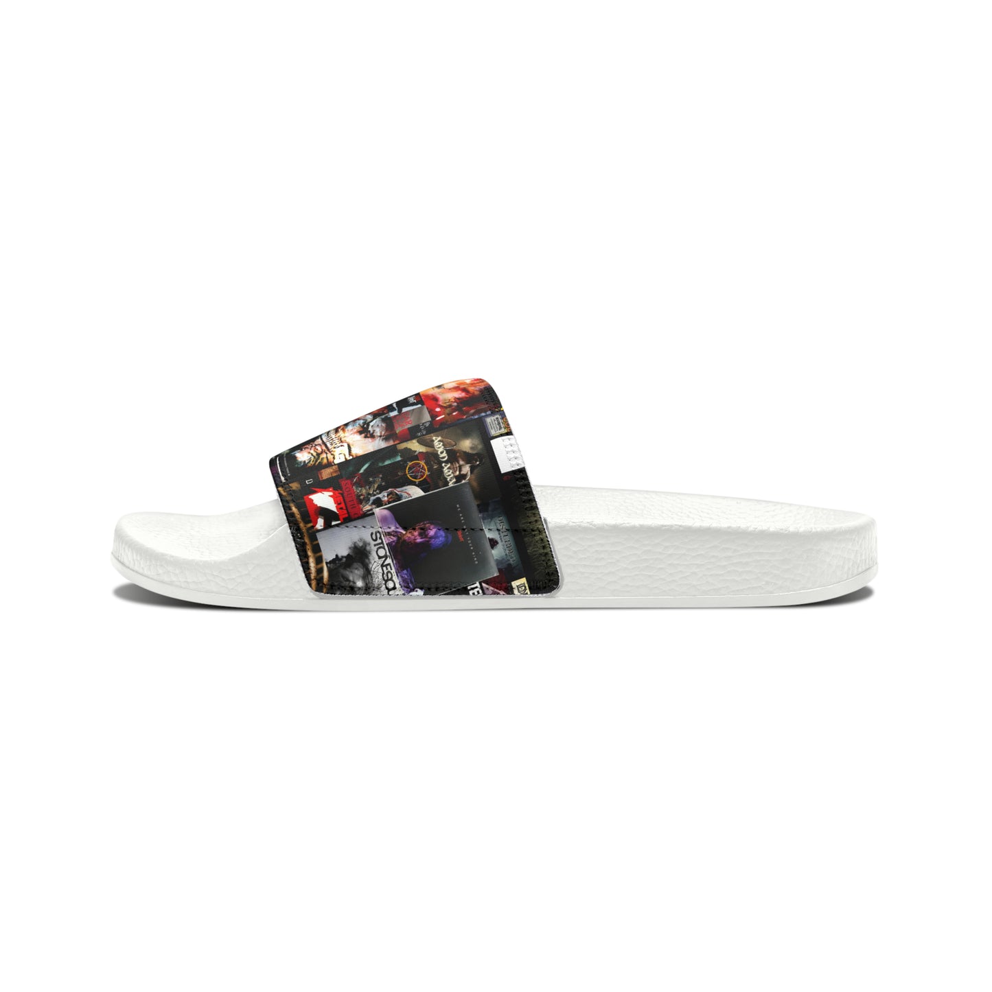 Slipknot Chaotic Album Art Collage Women's Slide Sandals