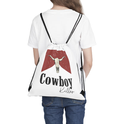 Morgan Wallen Cowboy Killer Outdoor Drawstring Bag