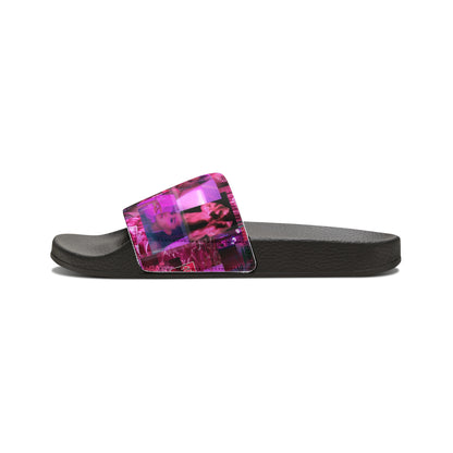 Ariana Grande 7 Rings Collage Women's Slide Sandals