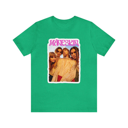 Måneskin Group Photo Unisex Jersey Short Sleeve Tee Shirt