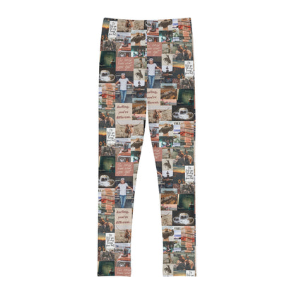 Morgan Wallen Darling You're Different Collage Youth Leggings
