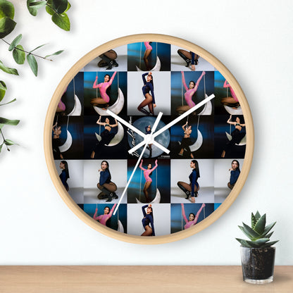 Dua Lipa Future Nostalgia Moonlight Mosaic Wall Clock