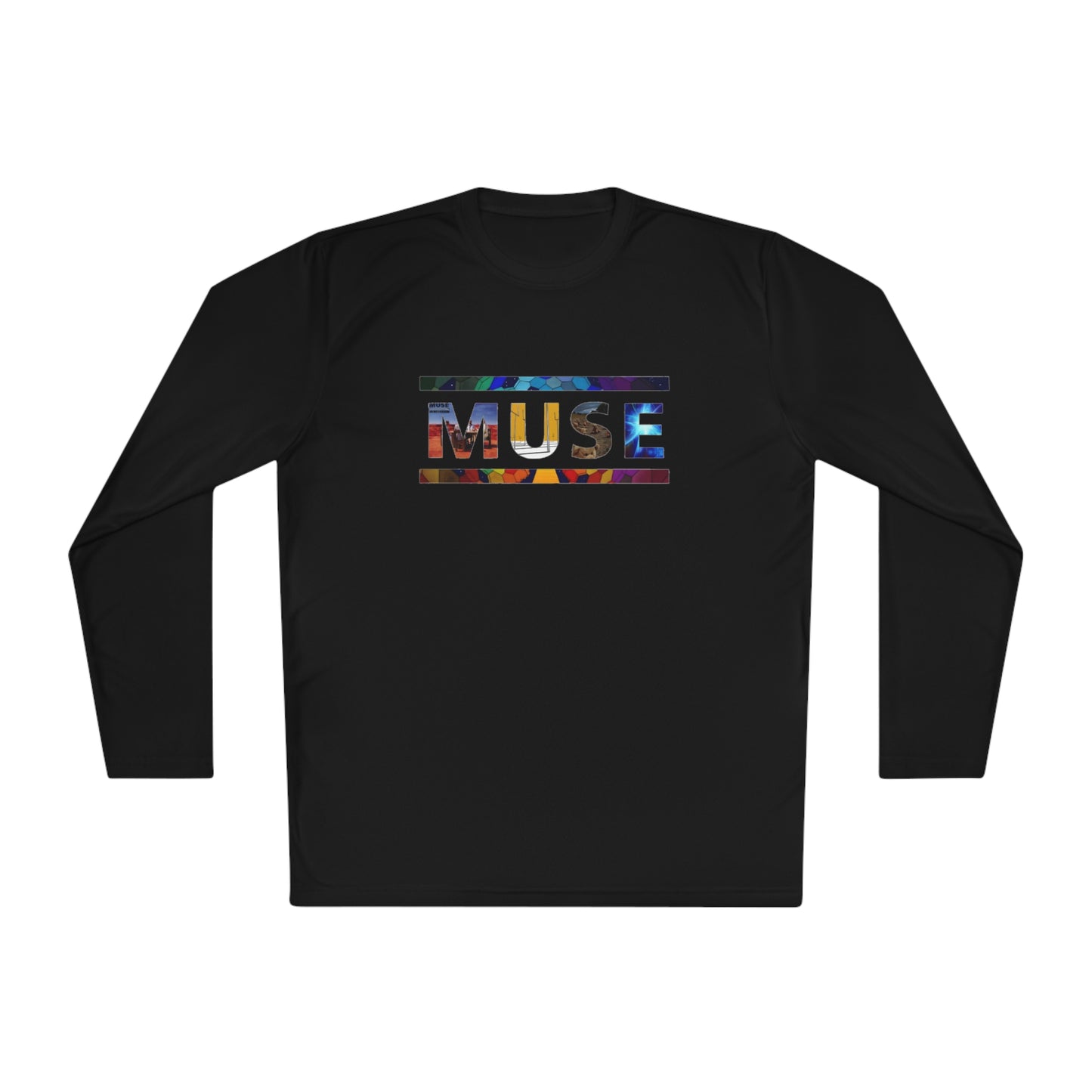 Muse Album Art Letters Unisex Lightweight Long Sleeve Tee