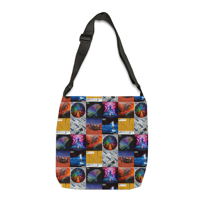 Muse Album Cover Collage Adjustable Tote Bag