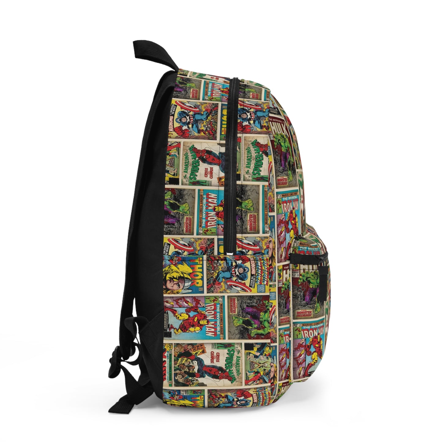 Marvel Comic Book Cover Collage Backpack