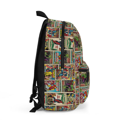 Marvel Comic Book Cover Collage Backpack