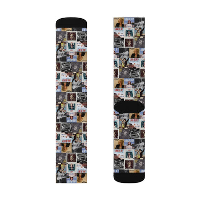 Lana Del Rey Album Cover Collage Tube Socks