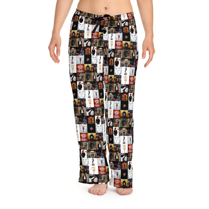 Michael Jackson Album Cover Collage Women's Pajama Pants