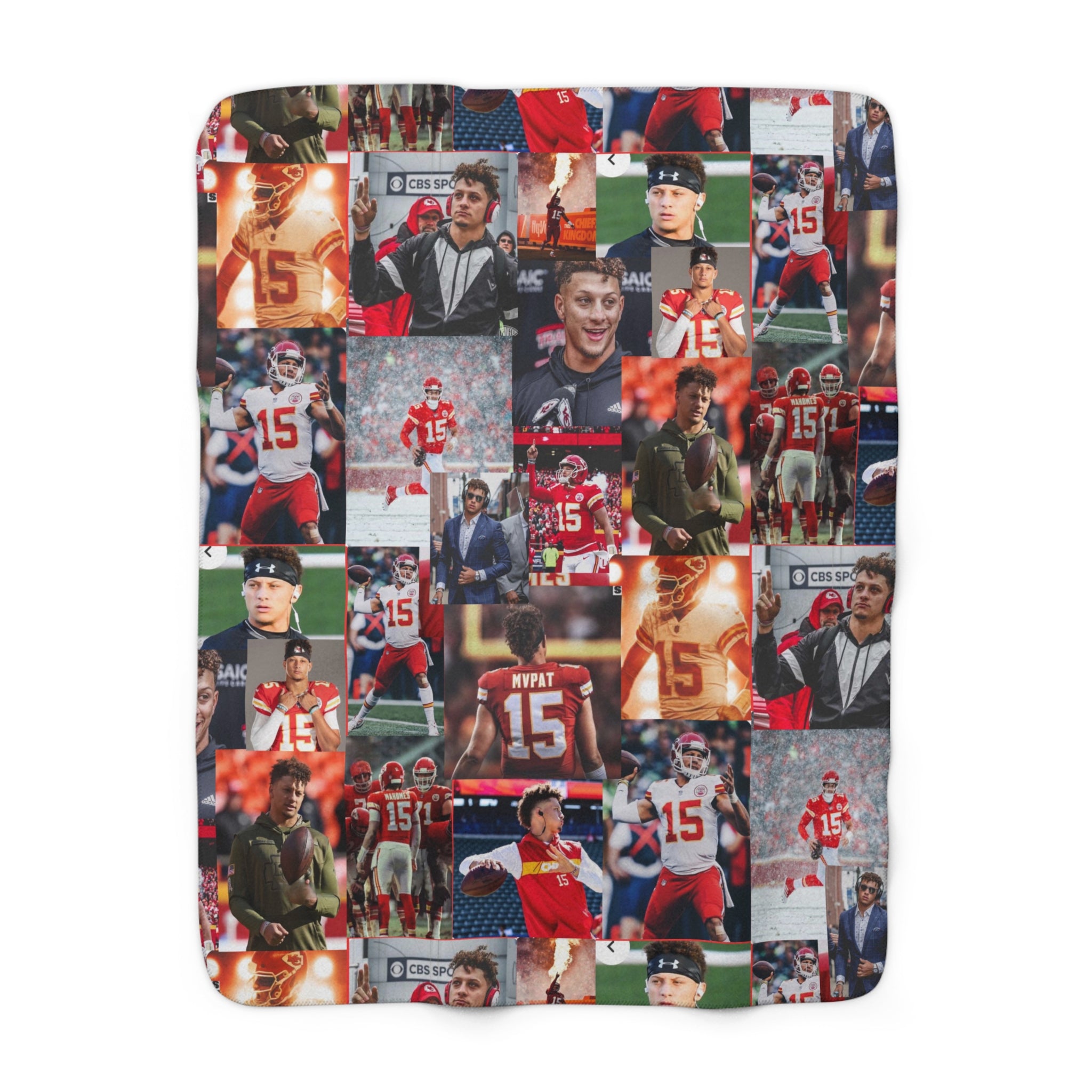 Patrick mahomes fleece online blanket