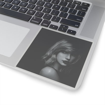 Taylor Swift Noir Kiss-Cut Sticker