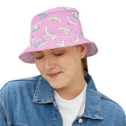 Cinnamoroll Playing Around Pattern Bucket Hat