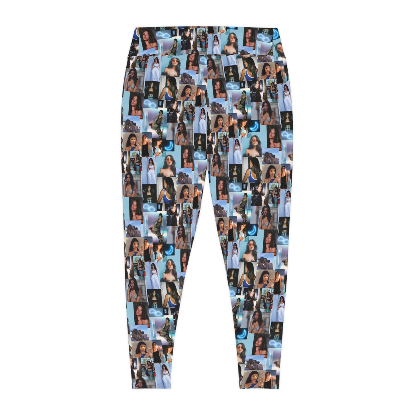 Madison Beer Mind In The Clouds Collage Plus Size Leggings