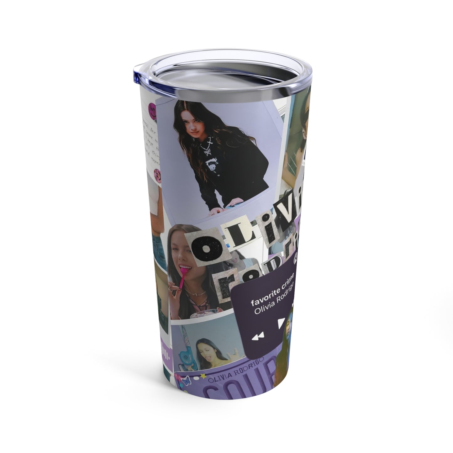 Olivia Rodrigo Deja Vu Collage 20oz Tumbler