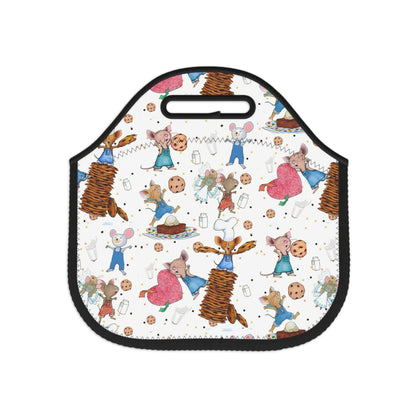 If You Give A Mouse A Cookie Collage Neoprene Lunch Bag