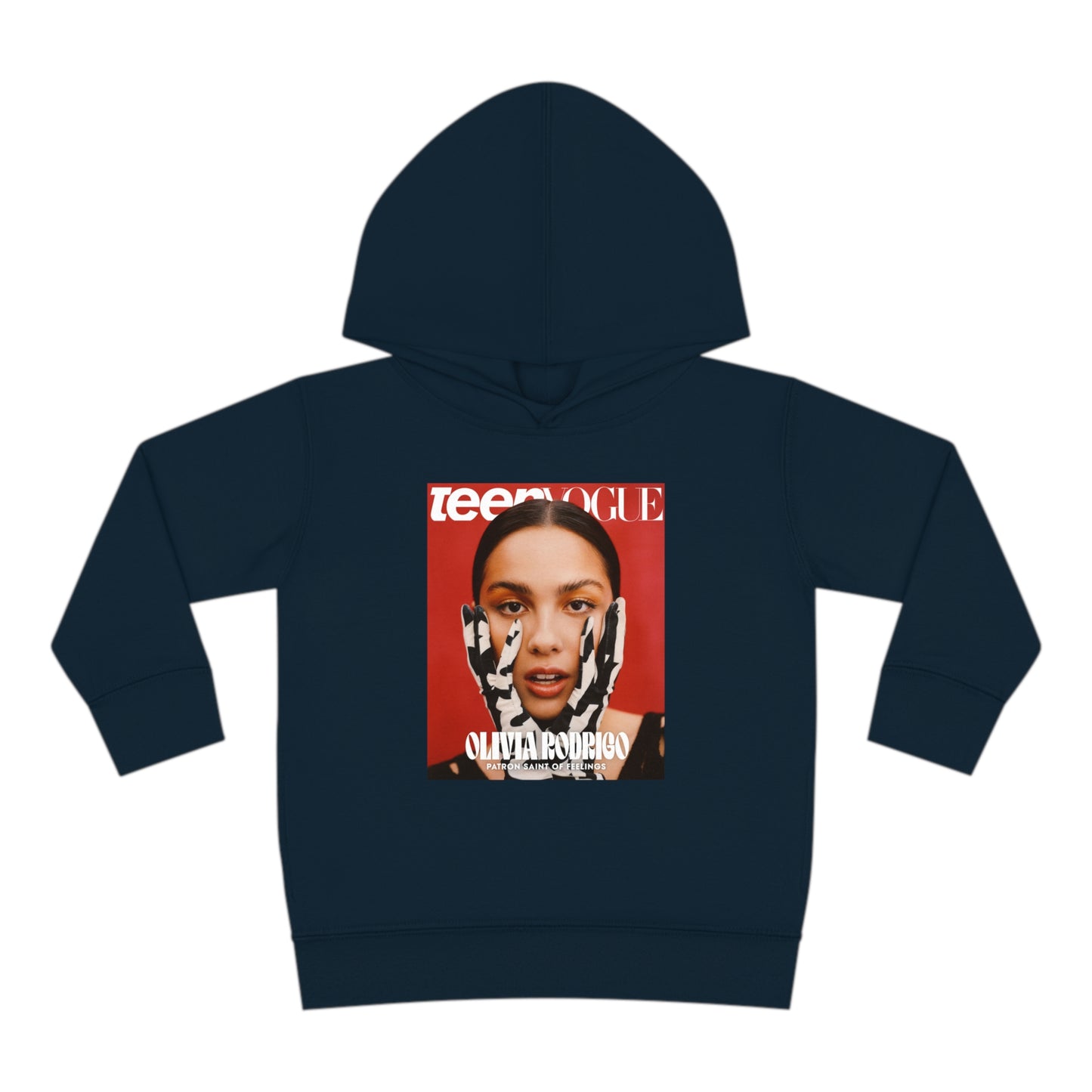 Olivia Rodrigo Teen Vogue Magazine Cover Toddler Pullover Fleece Hoodie