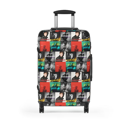 Justin Bieber Album Cover Collage Suitcase