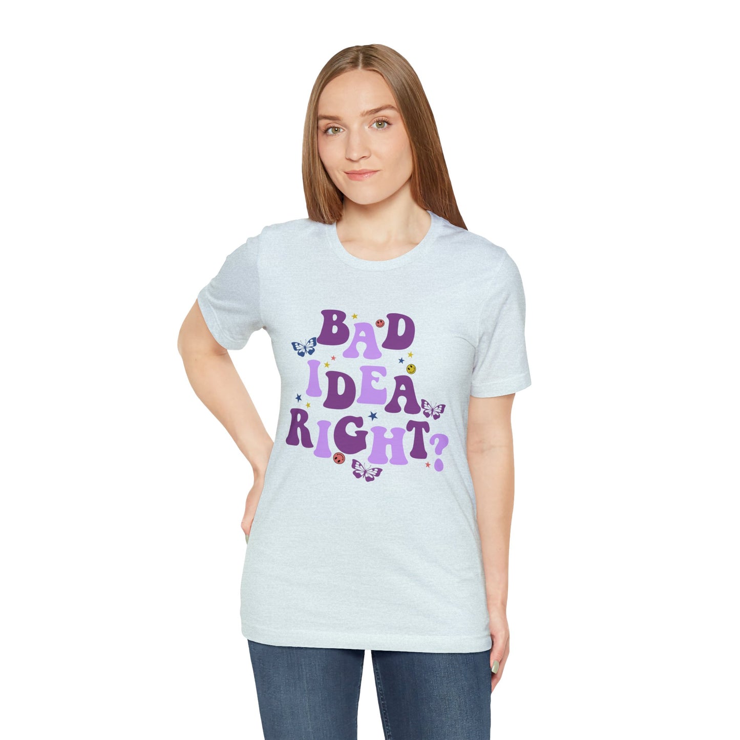 Olivia Rodrigo Bad Idea Right? Unisex Jersey Short Sleeve Tee Shirt