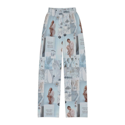 Olivia Rodrigo White Aesthetic Collage Kids Pajama Pants