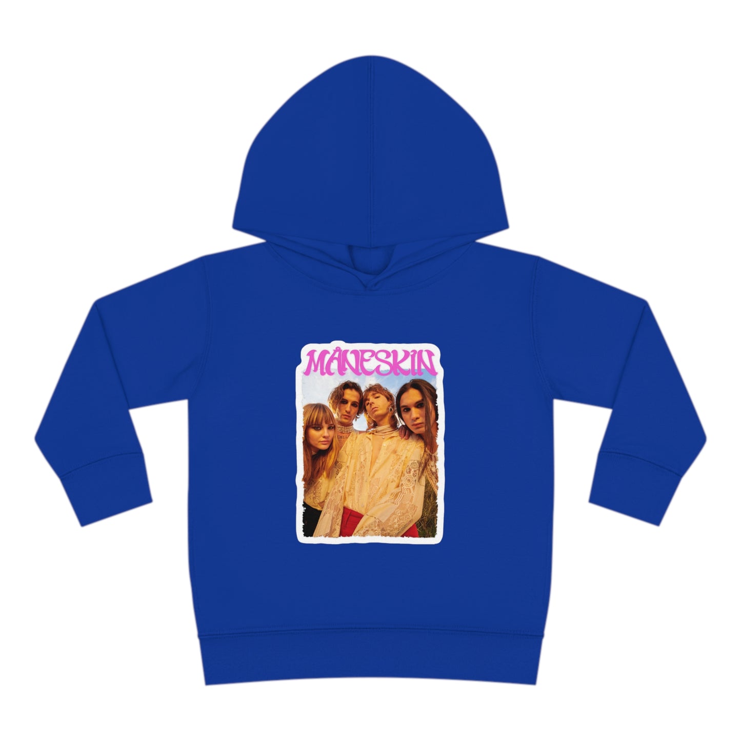 Måneskin Group Photo Toddler Pullover Fleece Hoodie