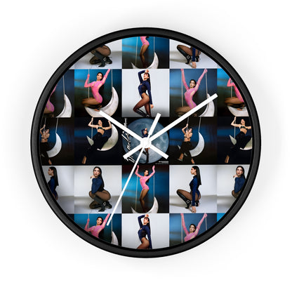 Dua Lipa Future Nostalgia Moonlight Mosaic Wall Clock