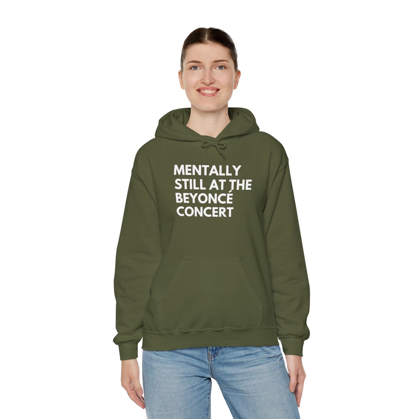 Mentally Still At The Beyoncè Concert Unisex Heavy Blend Hooded Sweatshirt