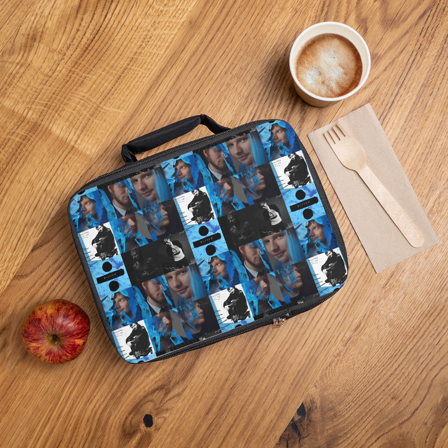 Ed Sheeran Divide Mosaid Lunch Bag