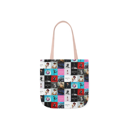 YUNGBLUD Album Cover Art Collage Polyester Canvas Tote Bag