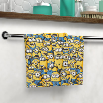 Minion Medley Madness Face Towel