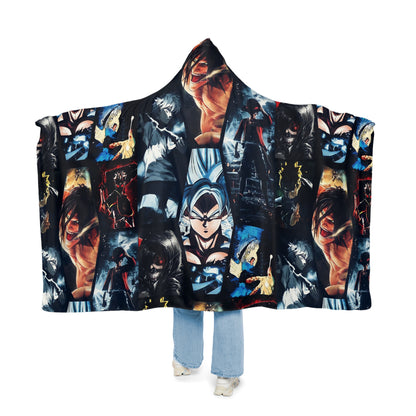 Anime Hero Montage Snuggle Blanket